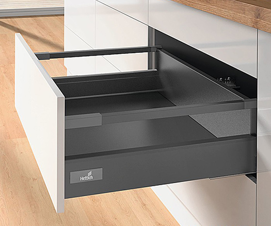 Hettich: 9234551 - Комплект ящика InnoTech Atira с демпфером Silent System, 470х144 мм полного выдвижения